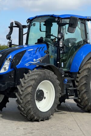 Blue New Holland T5.120 tractor